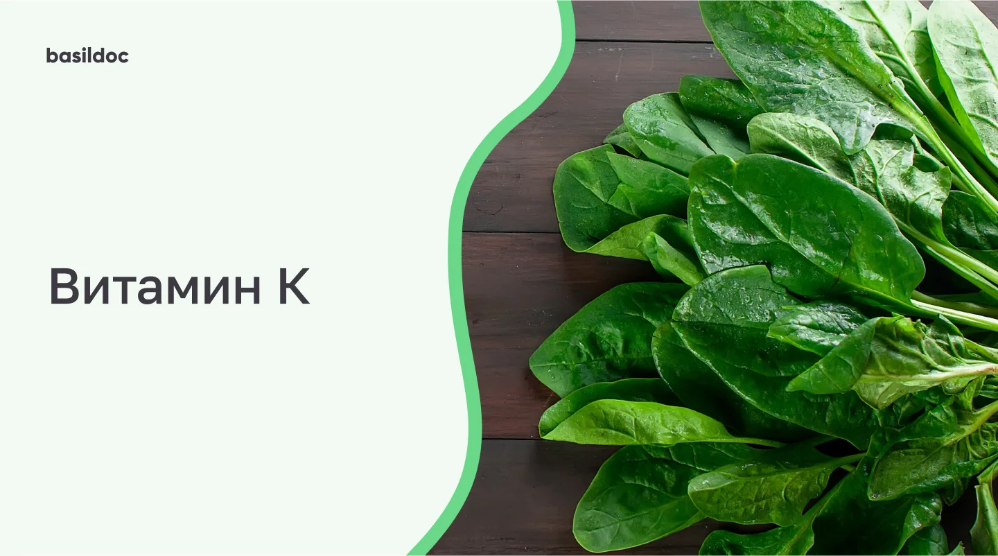 Витамин K: его функции, симптомы недостатки и содержание в продуктах